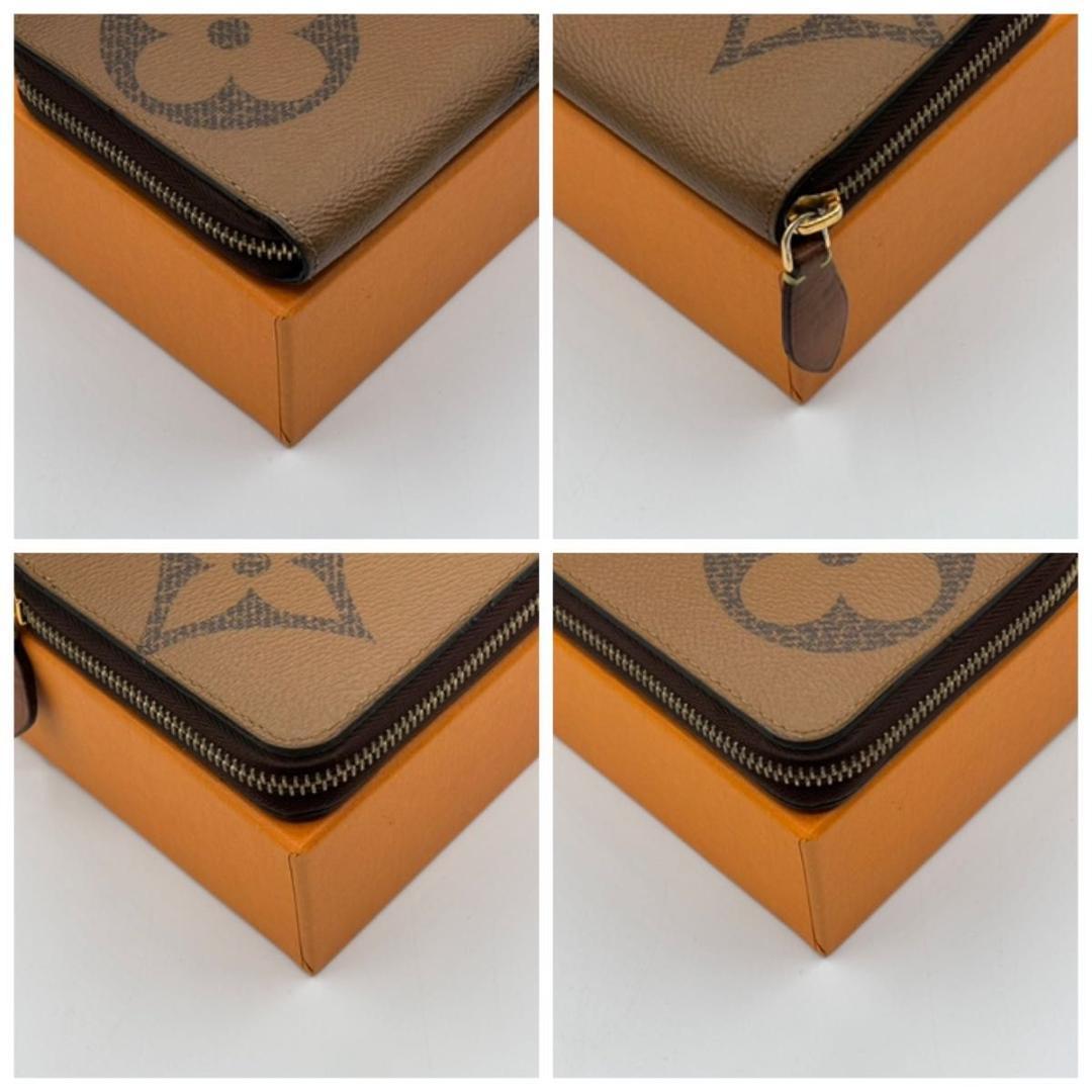 極美品 ルイヴィトン モノグラム ジャイアント リバース ジッピーウォレット
