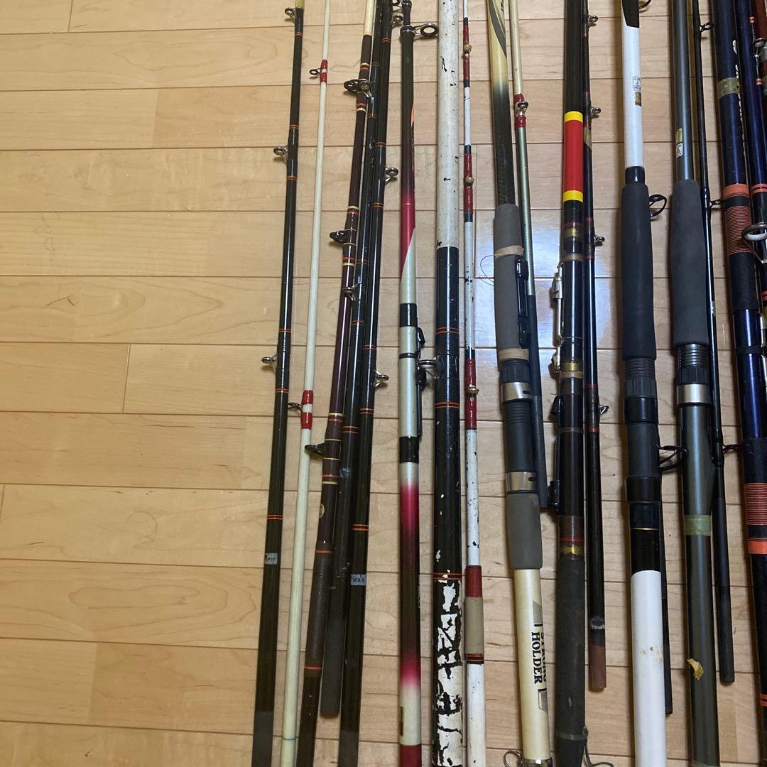 手渡し限定 釣り竿　まとめ売り　約20セット