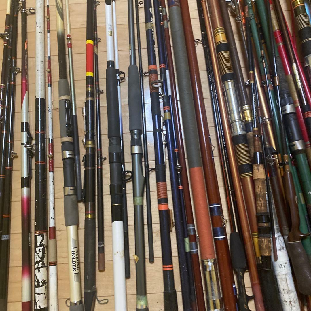 手渡し限定 釣り竿　まとめ売り　約20セット