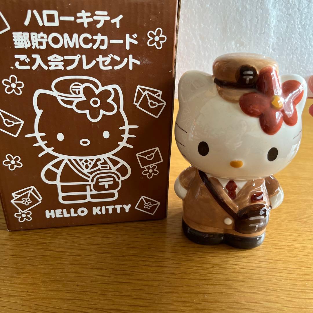 ハローキティ 貯金箱 郵便局員 キティちゃん - メルカリ