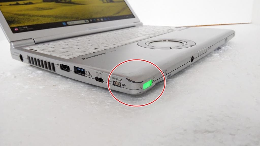 DVDマルチ付き Panasonic CF-SV7