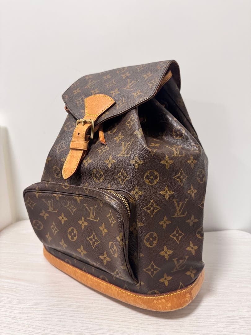 ルイヴィトン モノグラム モンスリ リュック バックパック 正規品