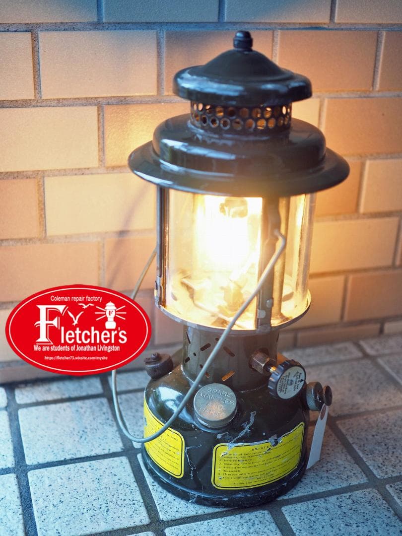 1973年 Coleman252 USミリタリーランタン コールマン GIt54