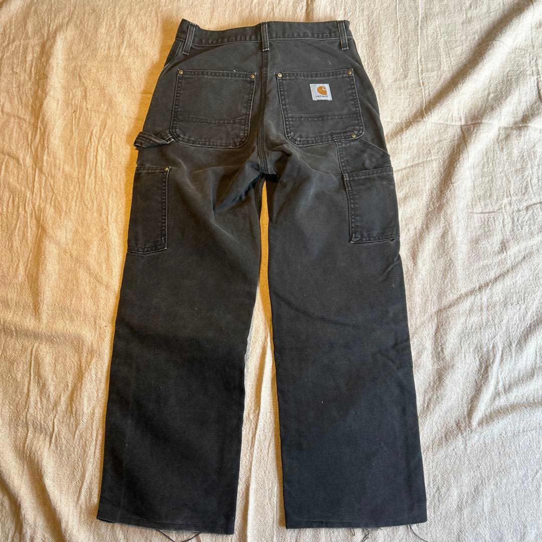 Carhartt カーハート　ブラック ダブルニー ペインターパンツ