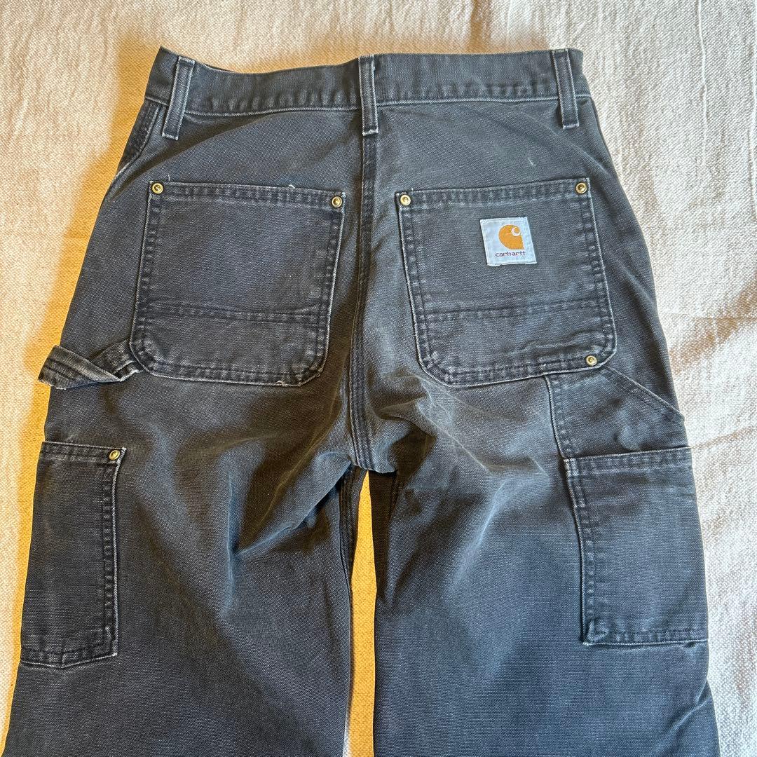 Carhartt カーハート　ブラック ダブルニー ペインターパンツ