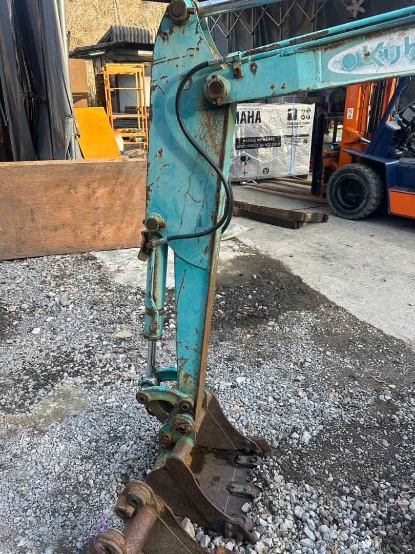 クボタミニユンボミニ油圧ショベルK-015 油圧ショベル ディーゼルヤンマー日立