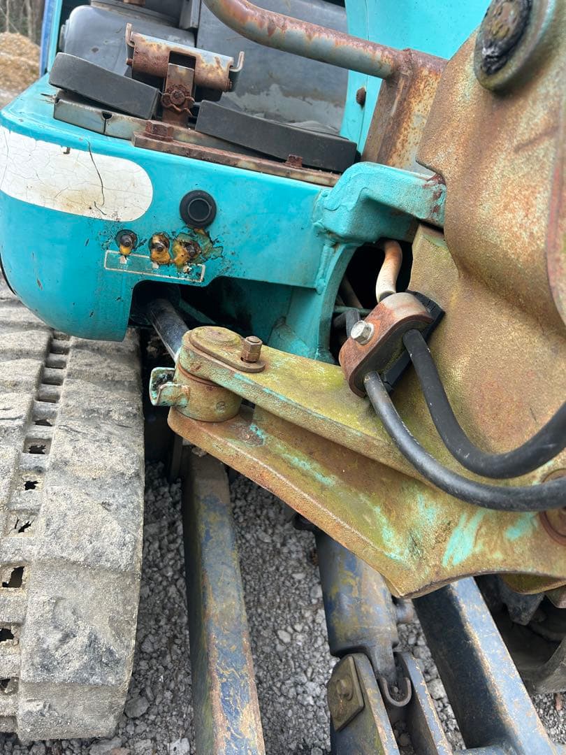 クボタミニユンボミニ油圧ショベルK-015 油圧ショベル ディーゼルヤンマー日立