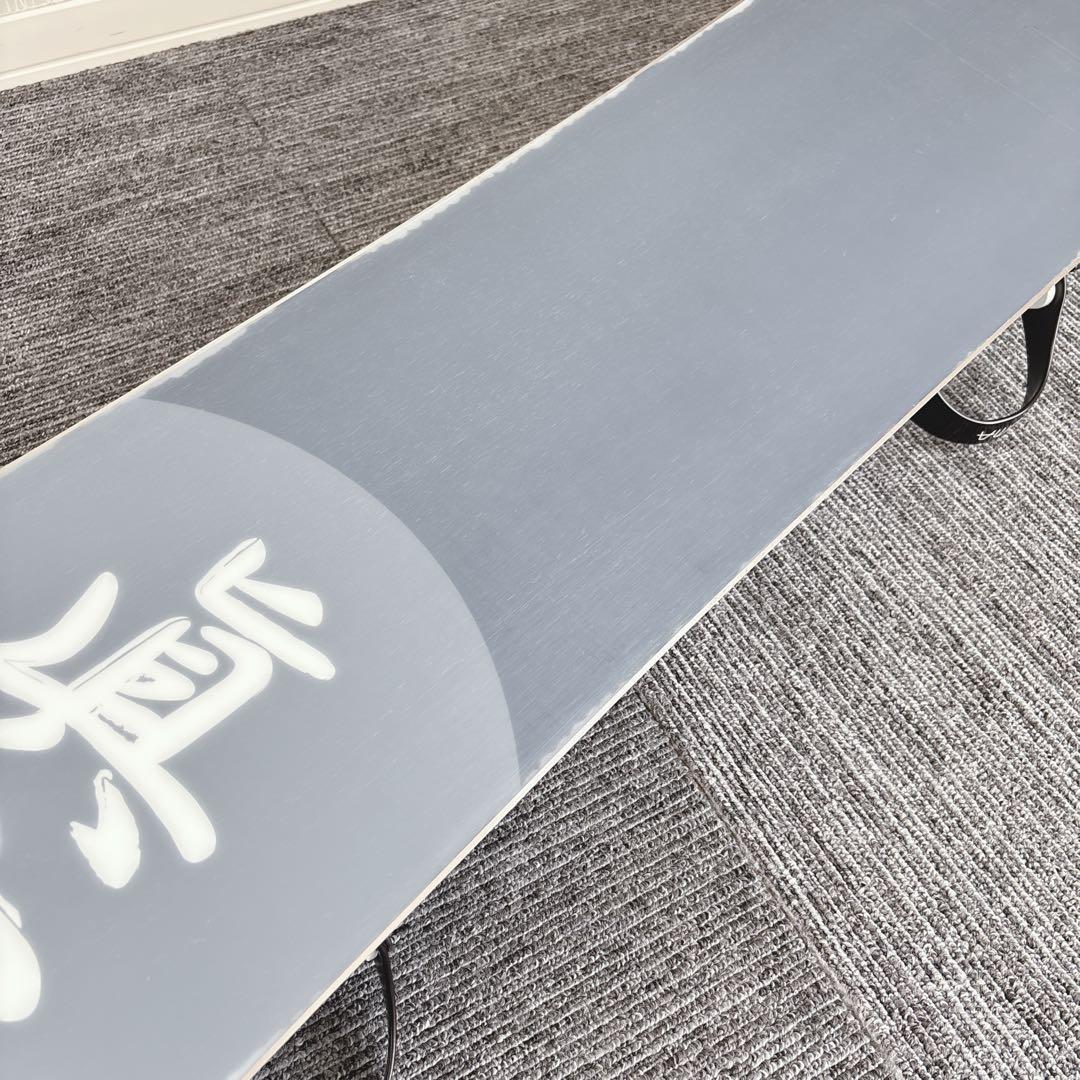 61美品❗️超豪華❗️眞空雪板等/風眞メンズスノーボードセット★155cm+ビン付