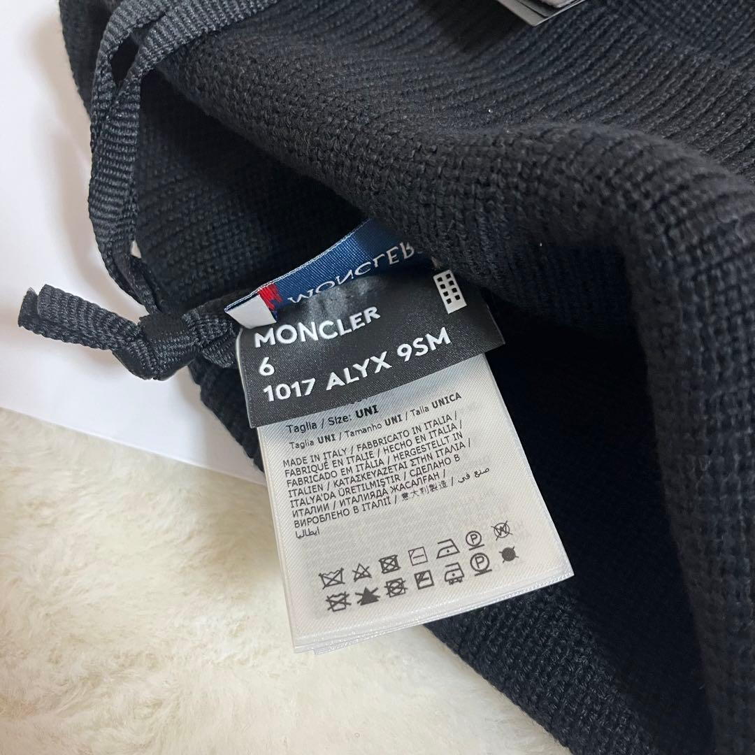 新品タグ付き　人気 コラボ　ビーニー６モンクレール×1017 ALYX 9SM