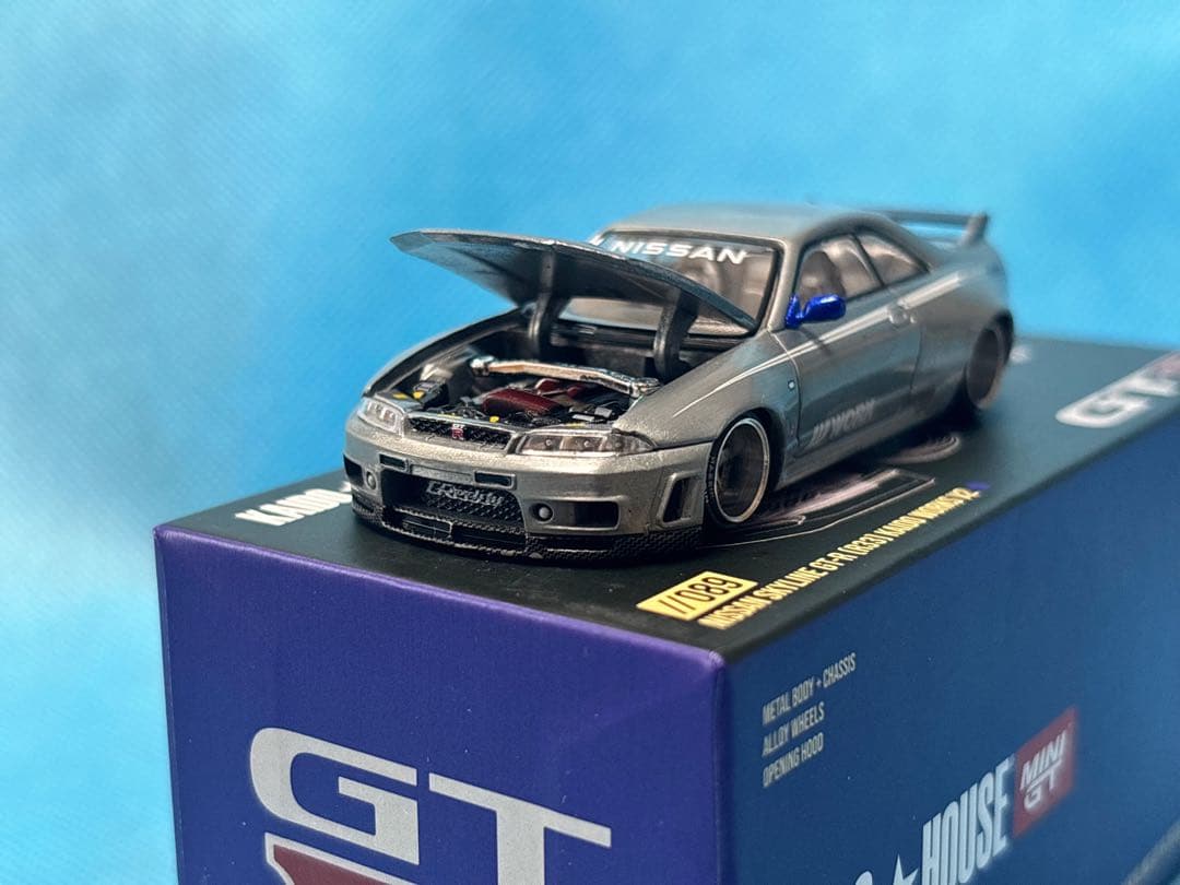 MINIGT 街道ハウス GT-R (R33) Kaido Works V2