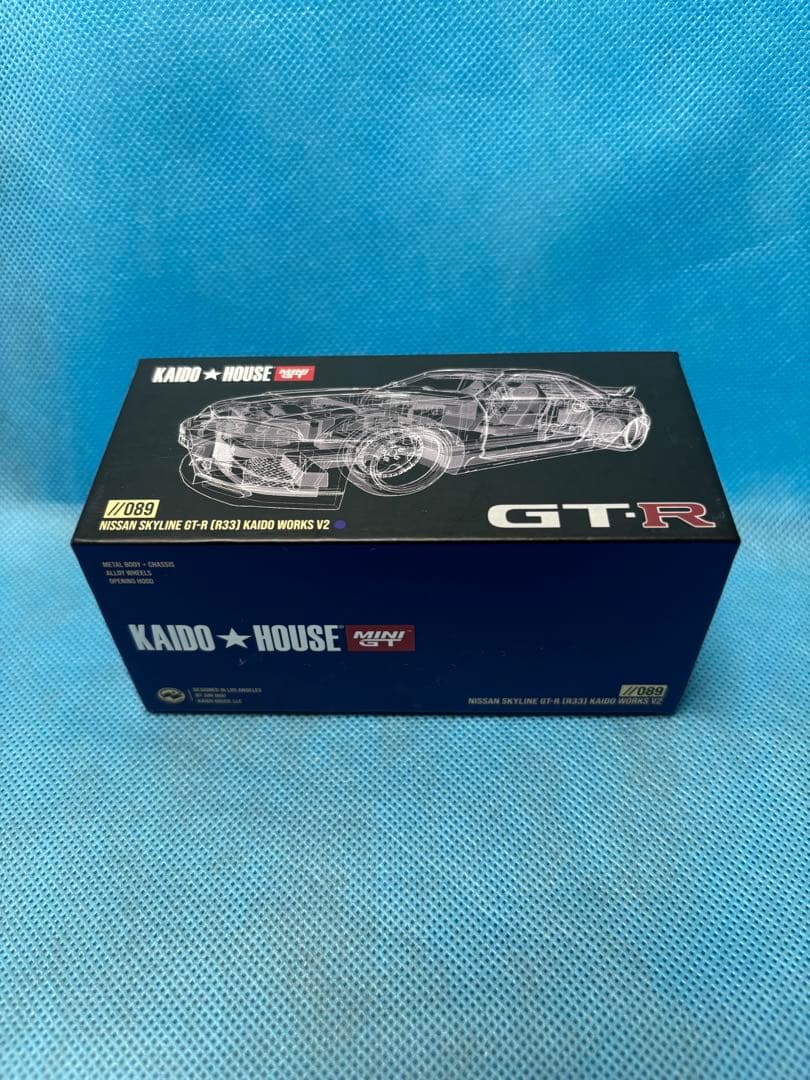 MINIGT 街道ハウス GT-R (R33) Kaido Works V2