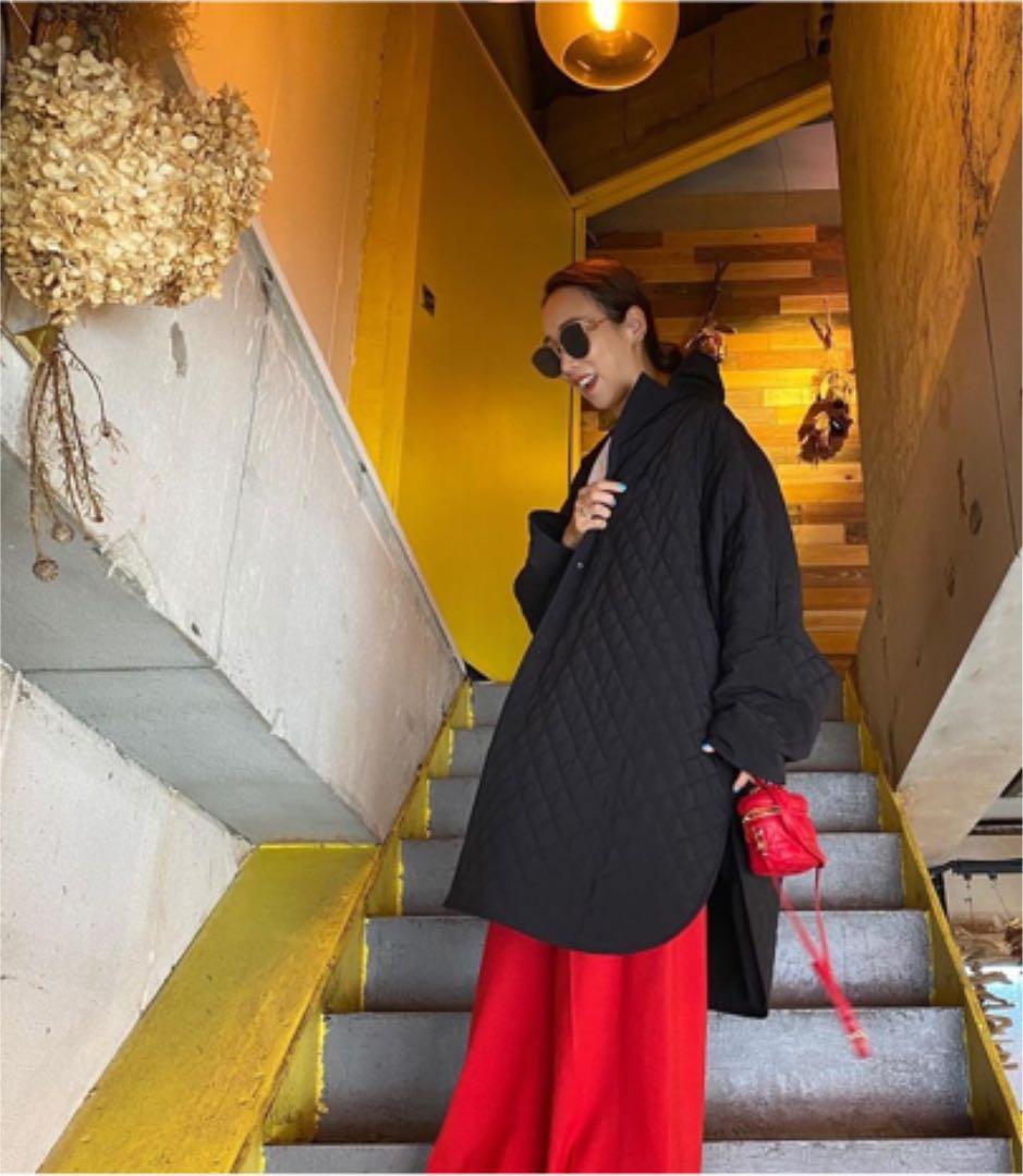 Rosy monster reversible quilting poncho rosy monster リバーシブル