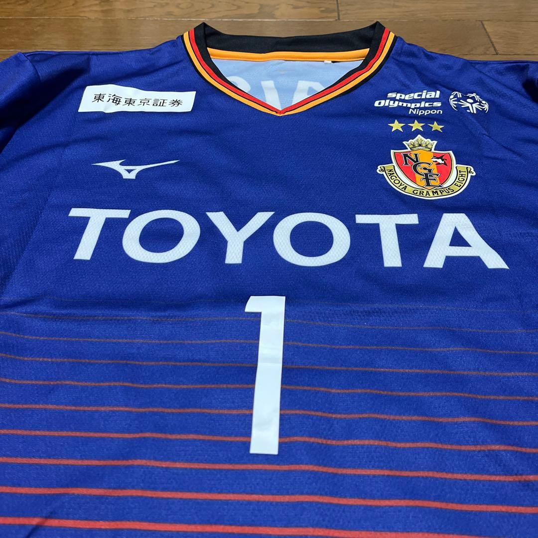 値下げしました【貴重】グランパス楢崎選手ラストシーズン1stユニフォームMサイズ