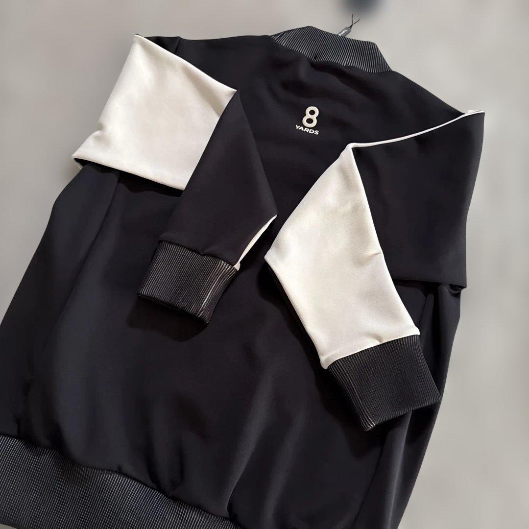 週末限定価格【新品】8ヤーズ ♪FilledCB モックネックトレーナー M