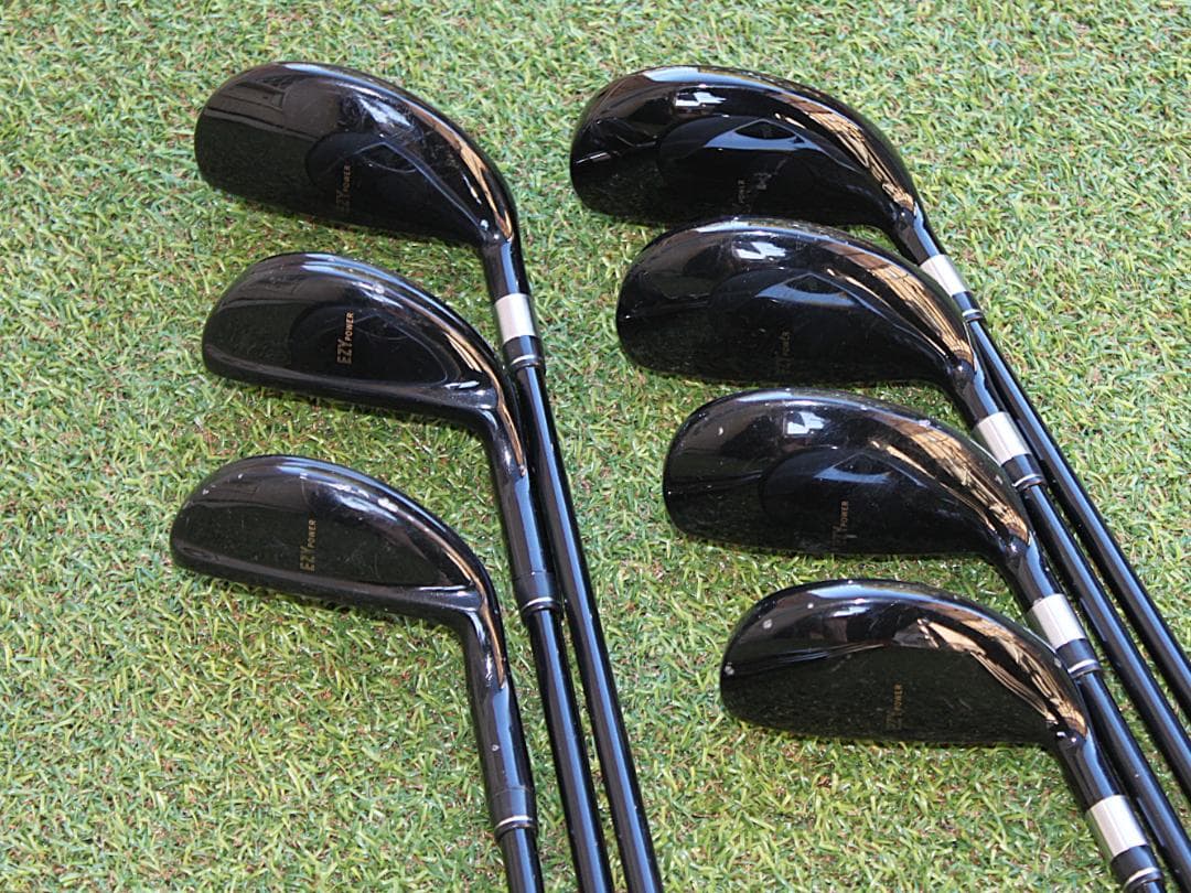 シニアゴルフ研究所 EZY POWER EDIT 6-AW（50°） 7本セット