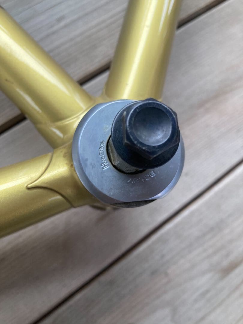 NJS 競輪車　gan well ピストフレーム　 澤亀浩司プロモデル