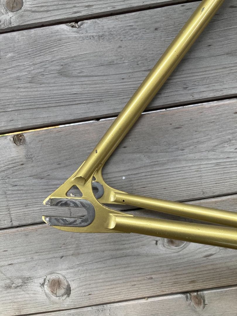 NJS 競輪車　gan well ピストフレーム　 澤亀浩司プロモデル