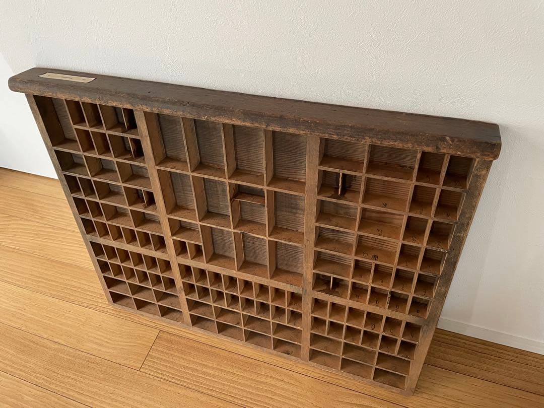 ドイツ　アンティーク　プリンタートレイ　ケースボックス