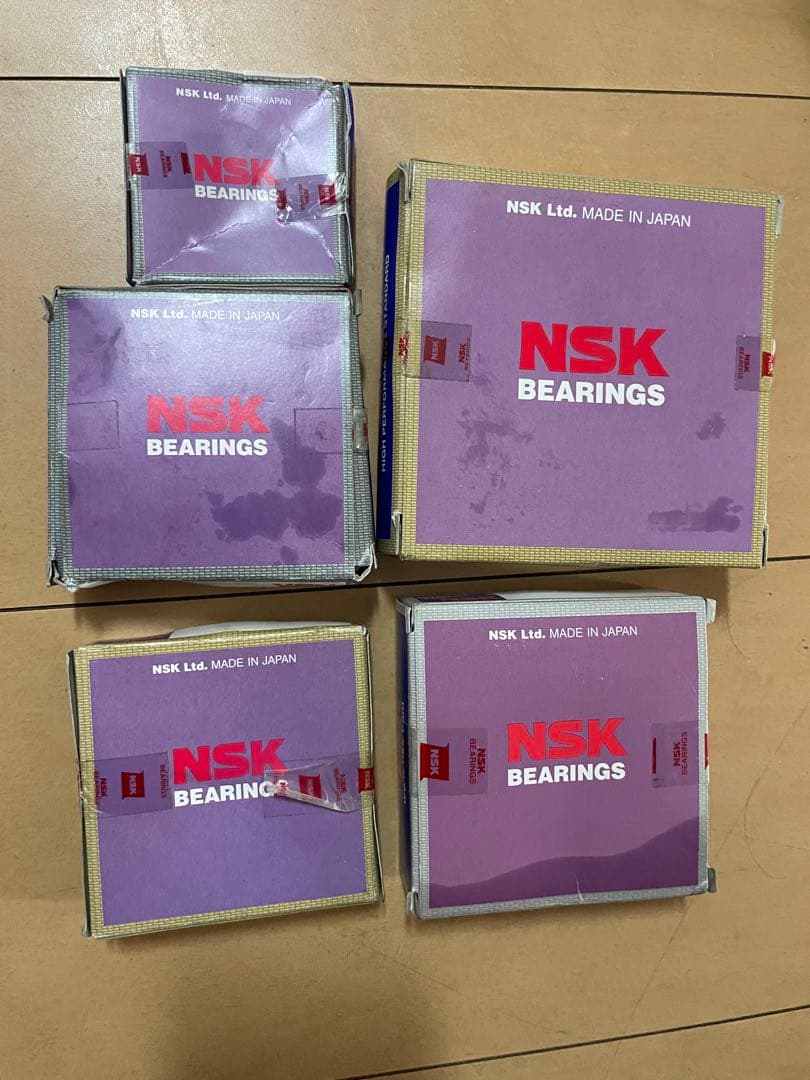 NSK ベアリング 5個セット 日本製