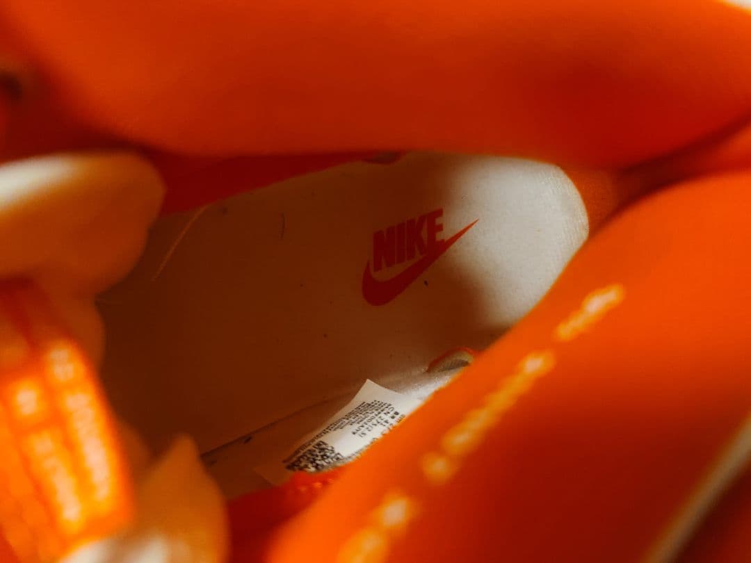 NIKE エアジョーダン1 KO オレンジ/ホワイト 27.5cm 美品 箱なし