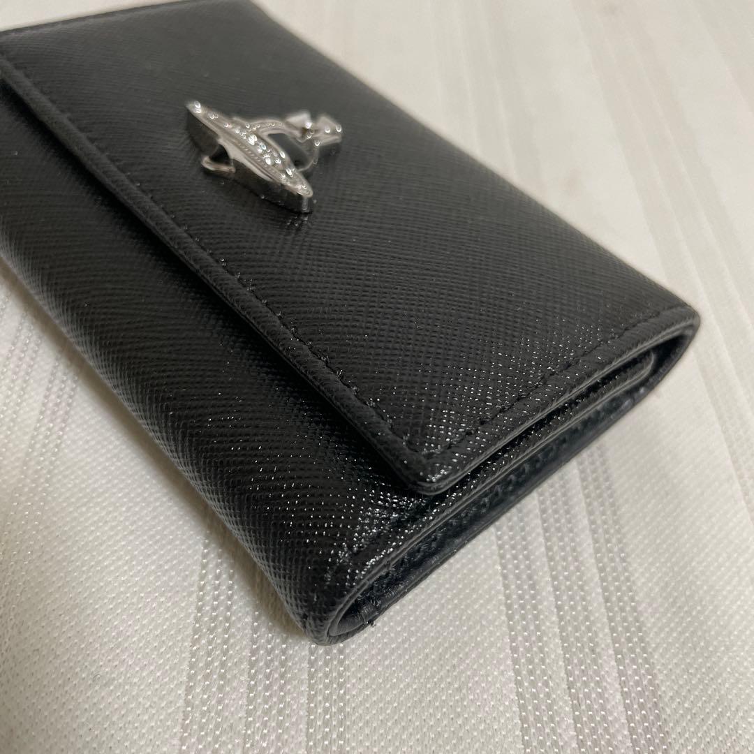 未使用品 Vivienne Westwood 4連キーケース ディアマンテ