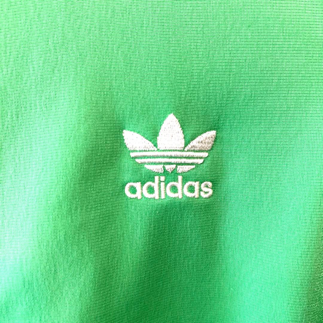 adidas 美品/希少明緑 グリーンファイヤーバードトラックジャケットメンズ