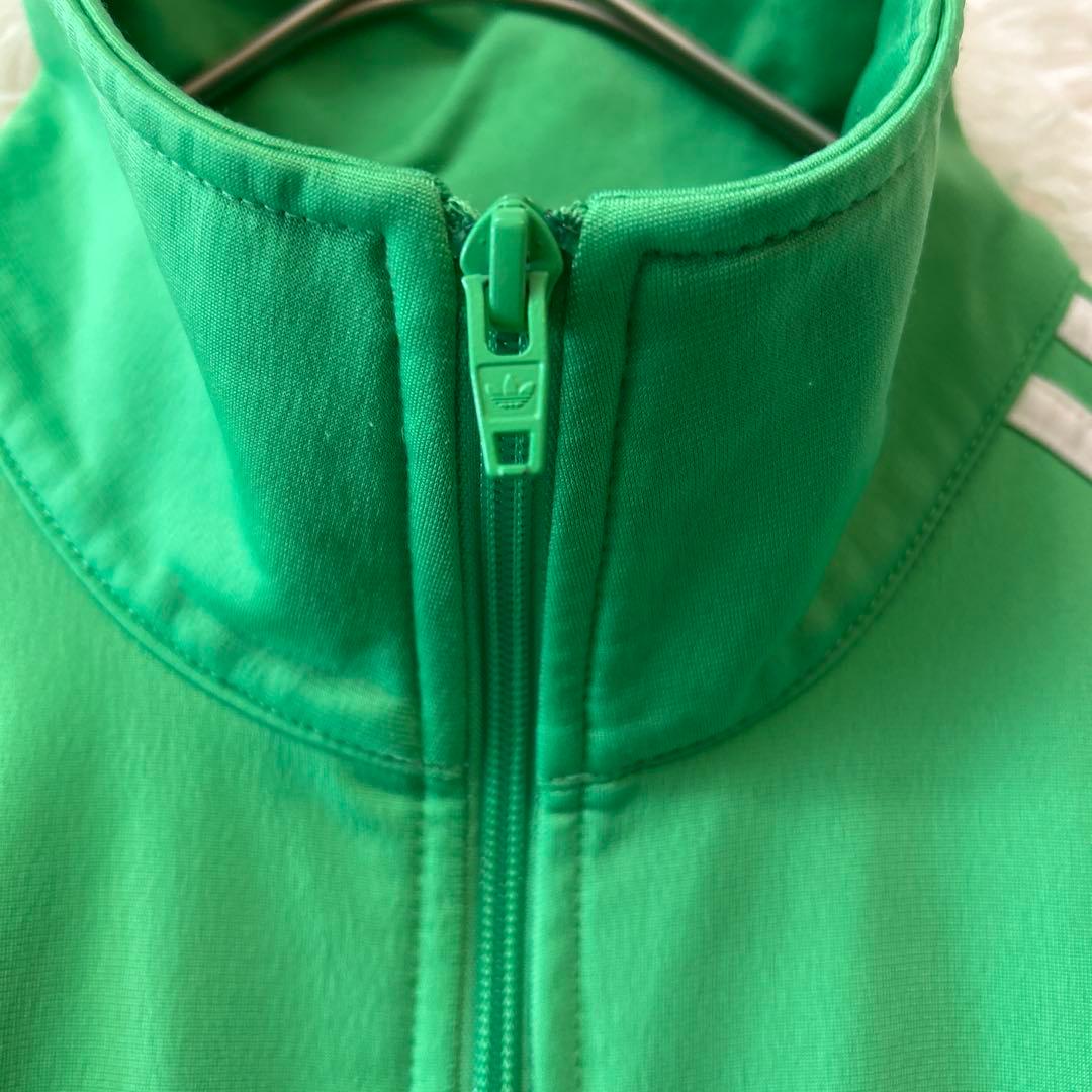 adidas 美品/希少明緑 グリーンファイヤーバードトラックジャケットメンズ