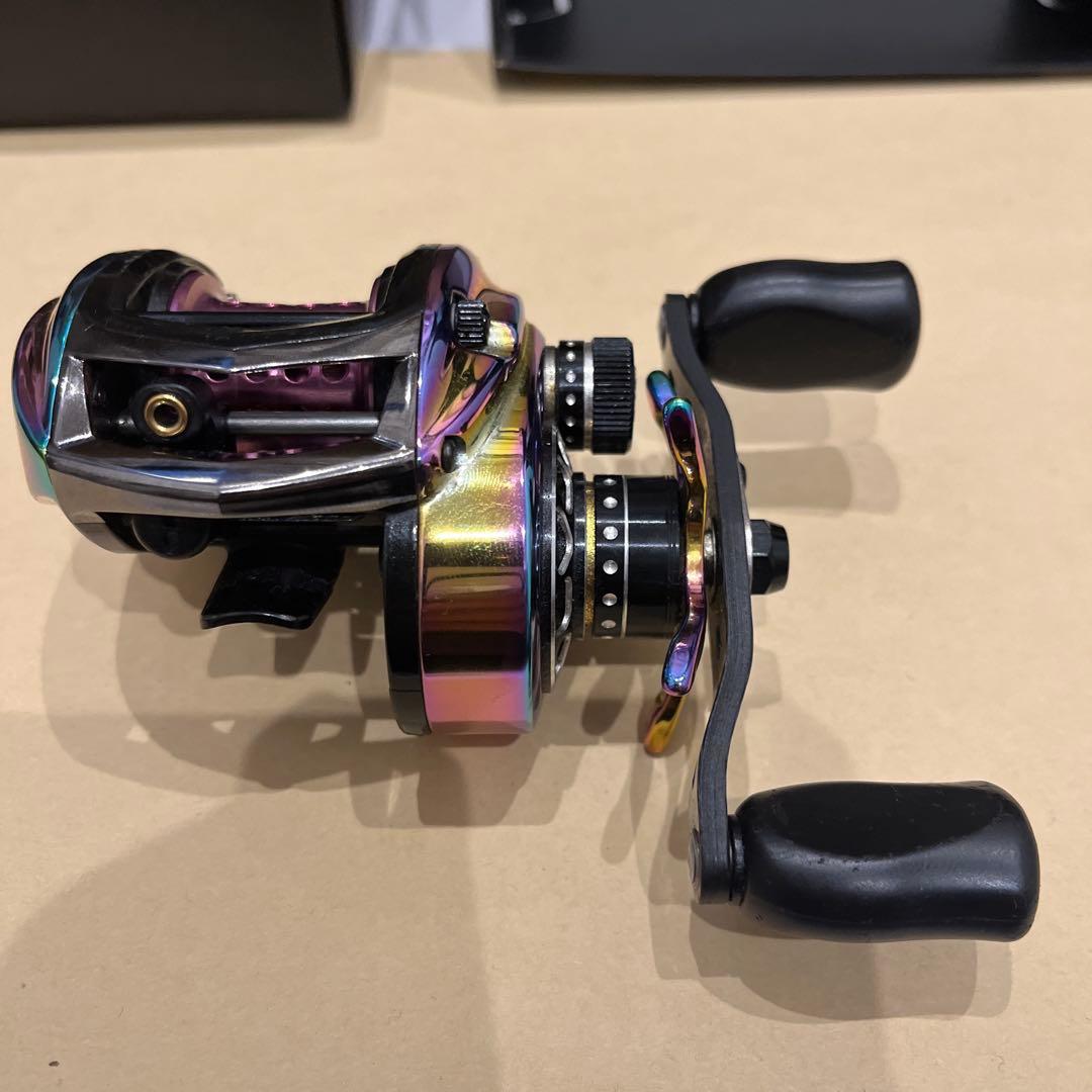 ベイトフィネス 6.4:1 巻き物用にも アブガルシア レボ エリート オーロラ