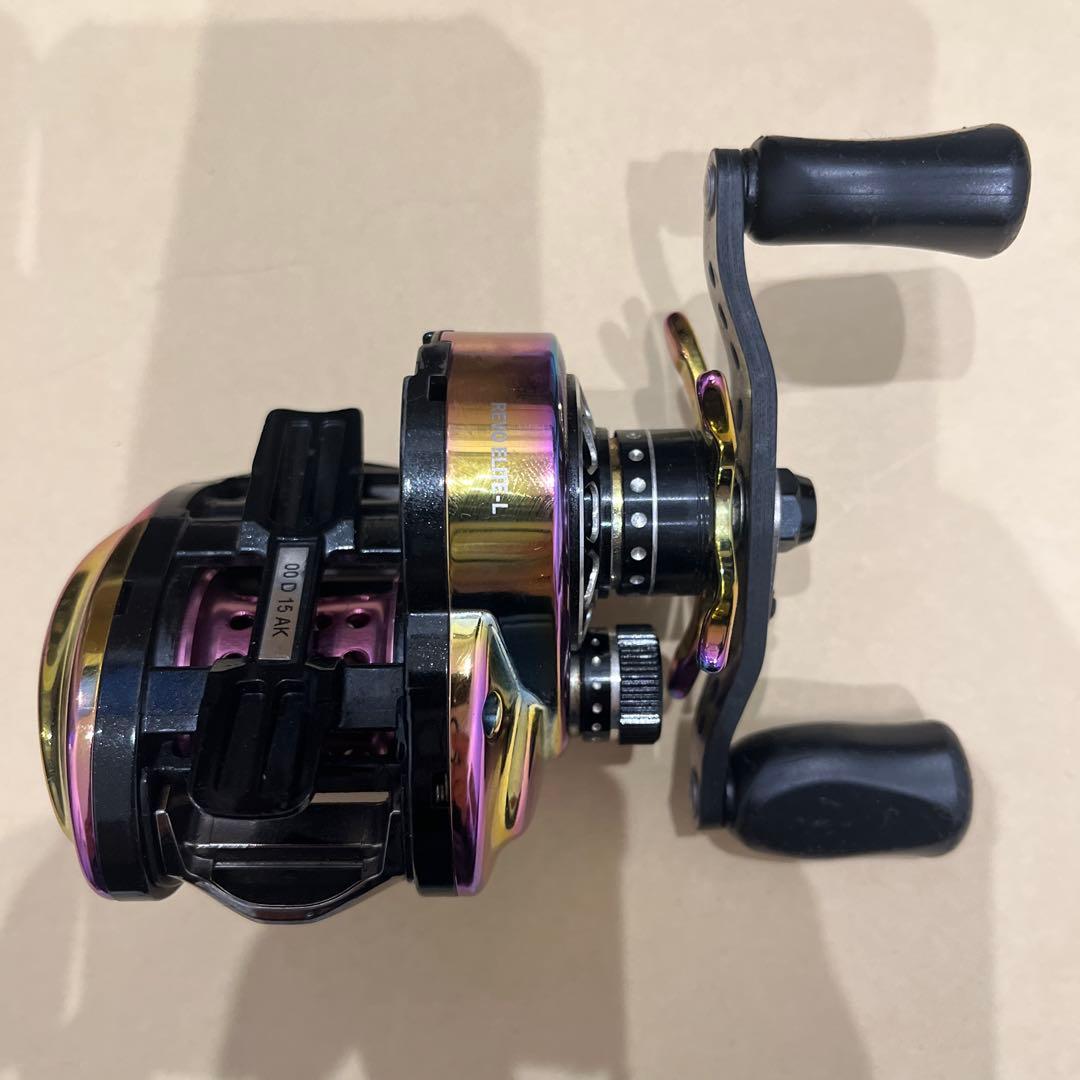 ベイトフィネス 6.4:1 巻き物用にも アブガルシア レボ エリート オーロラ