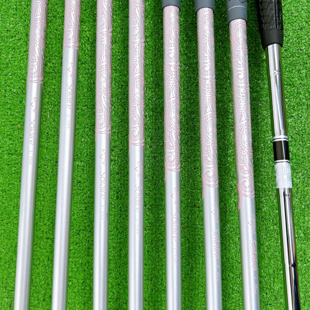現行！キャロウェイ ソレイユ レディース クラブセット 8本 L 初心者 人気