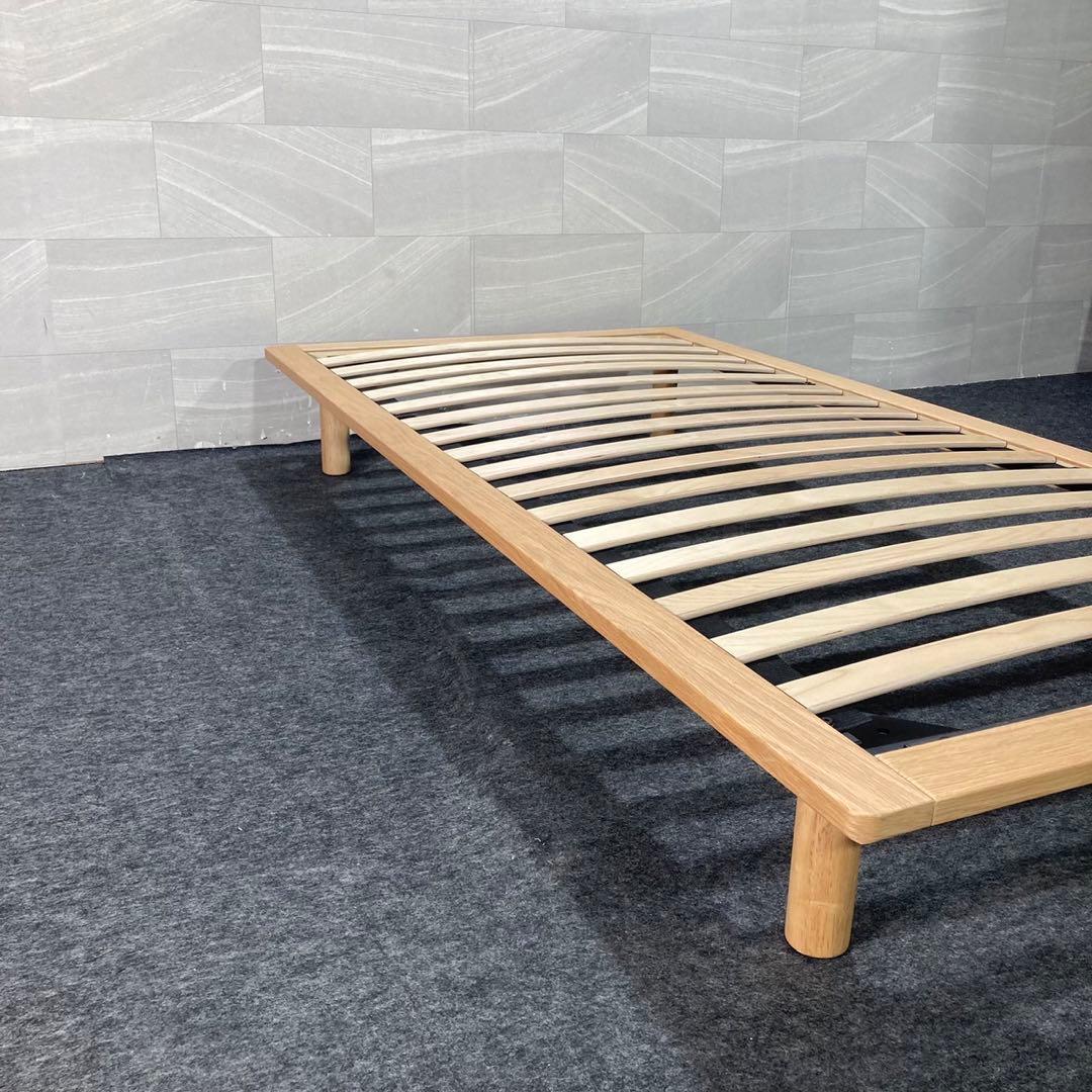 MUJI 無印良品 無印 ベッドフレーム シングル 天然木 シンプル d4234