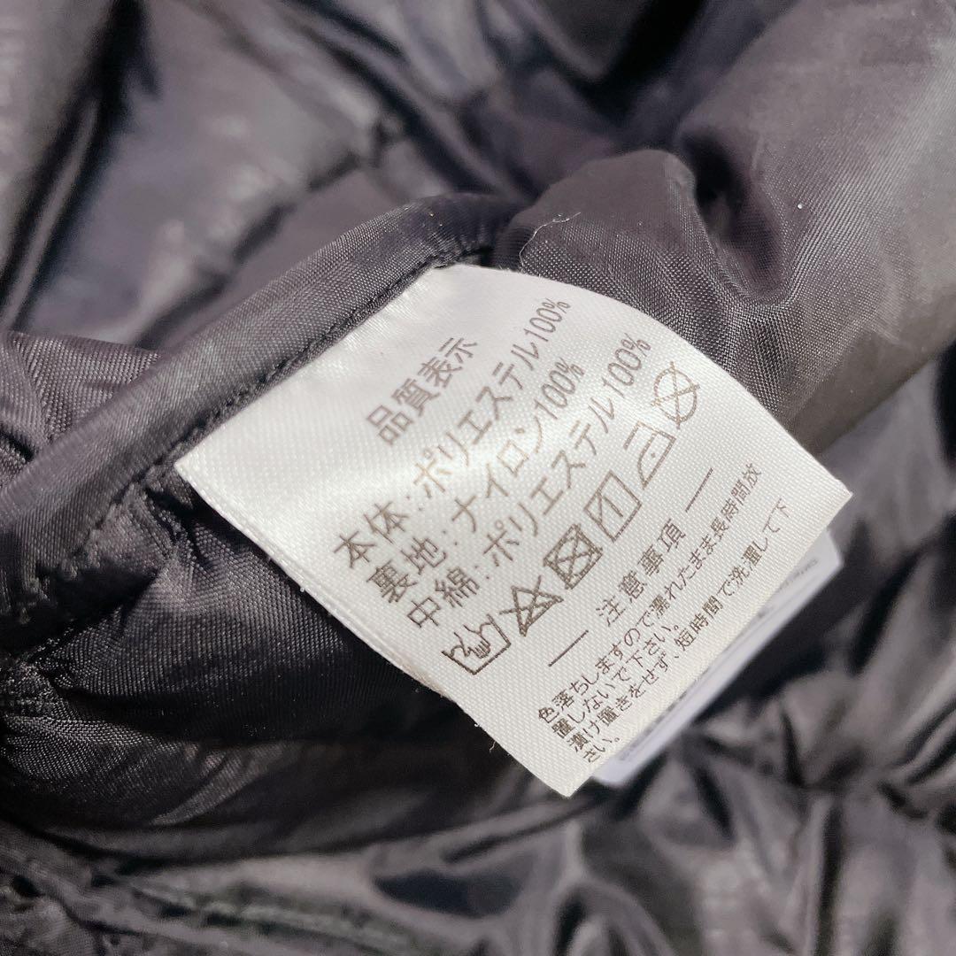 美品　アスレタ　中綿入ロングコート　ベンチコート　カモフラ柄　ロゴ入　Oサイズ