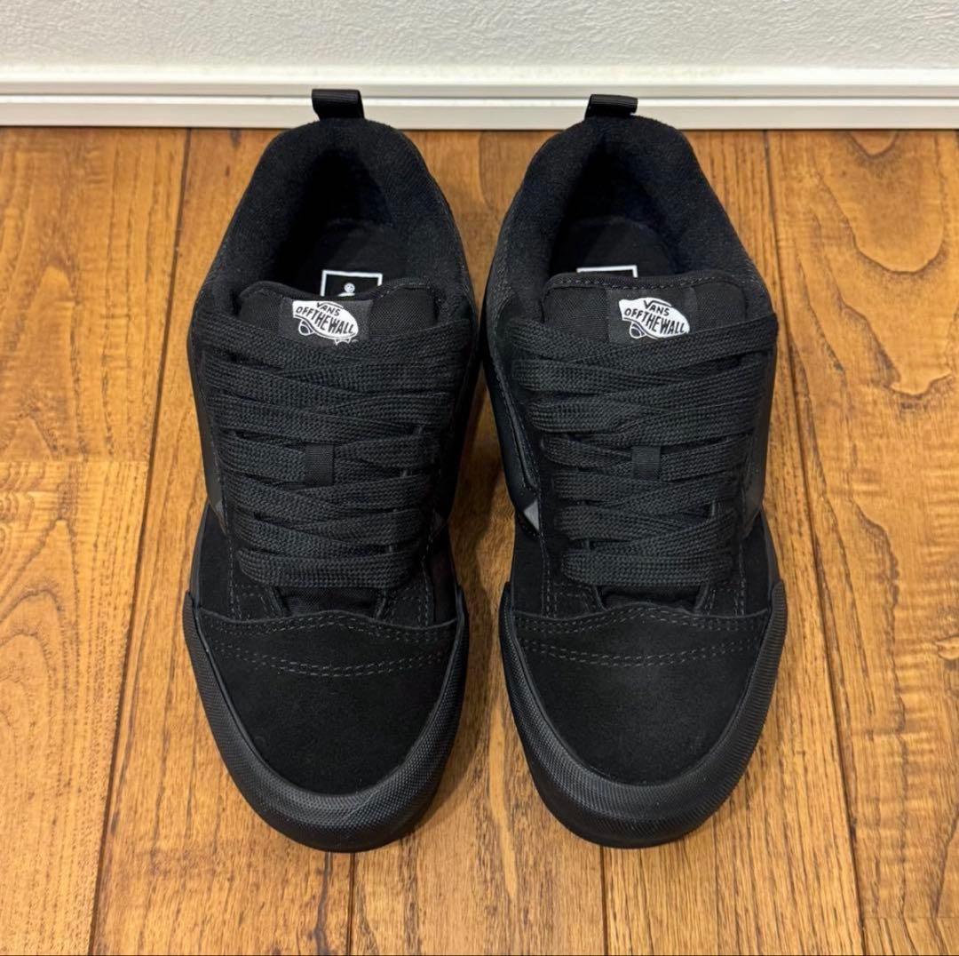 VANS Knu skool オールブラック 26.0cm