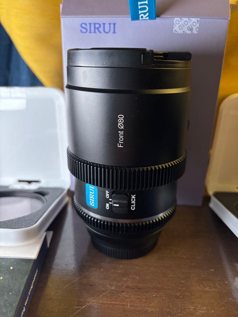 Sirui 40mm T1.8 1.33x ニュートラルフレア