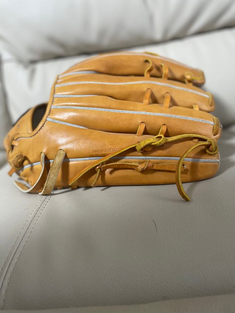 ご予約済み　ザナックス　硬式 野球グローブ 左投げ用　外野手　収納袋付き