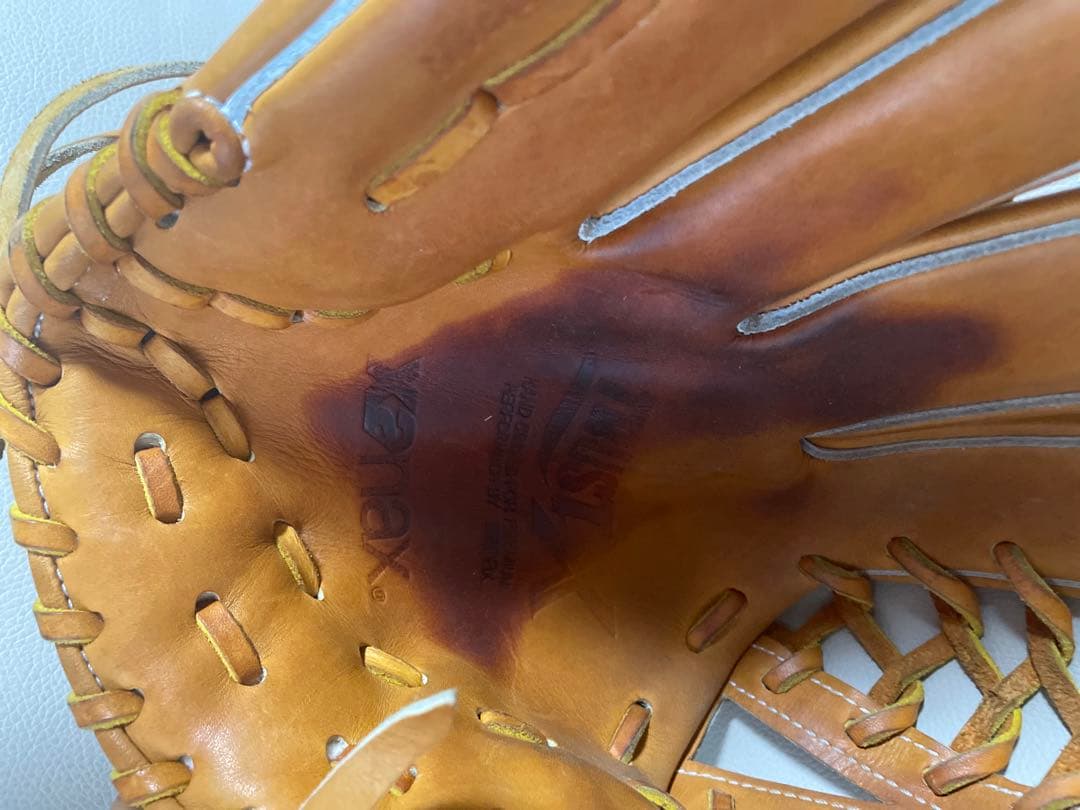 ご予約済み　ザナックス　硬式 野球グローブ 左投げ用　外野手　収納袋付き