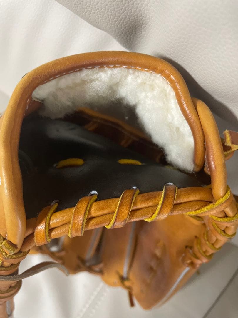 ご予約済み　ザナックス　硬式 野球グローブ 左投げ用　外野手　収納袋付き