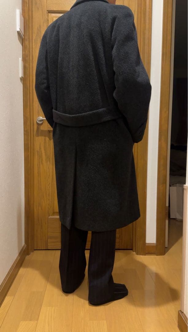 【数回のみ着用】Turnbull & Asserアンゴラ100%チェスターコート