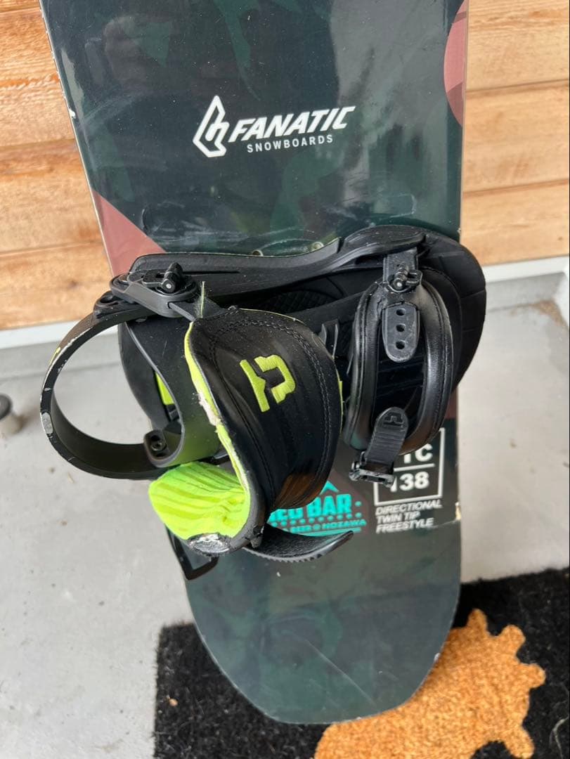 FANATICスノーボード　138cm