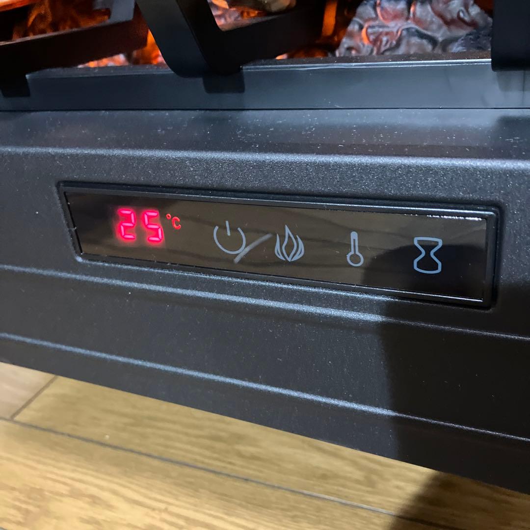 QVC 暖炉型ファンヒーター DFI-5010 POWER HEAT 電気温風機