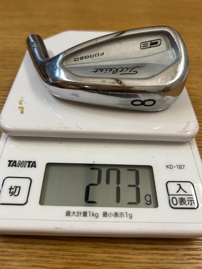 Titleist アイアンセット 718CBヘッドのみ P-4I 7個