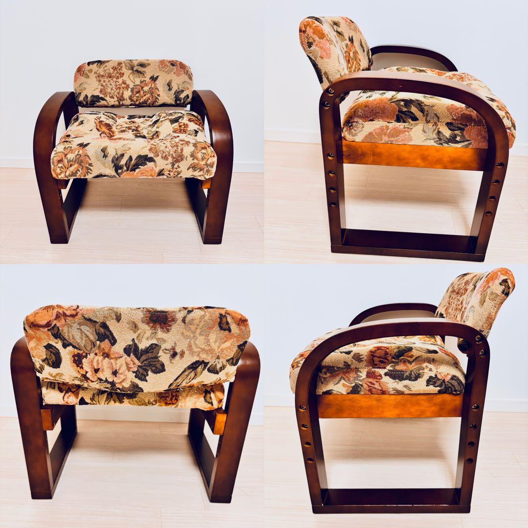 武田コーポレーション　リラックス 木製　座椅子　2脚セット　高座椅子