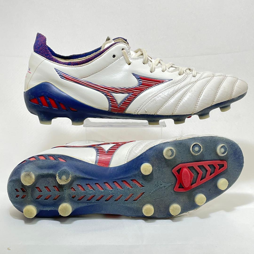 ミズノ モレリア NEO 3 JAPAN(ホワイト×レッド) 26.5cm