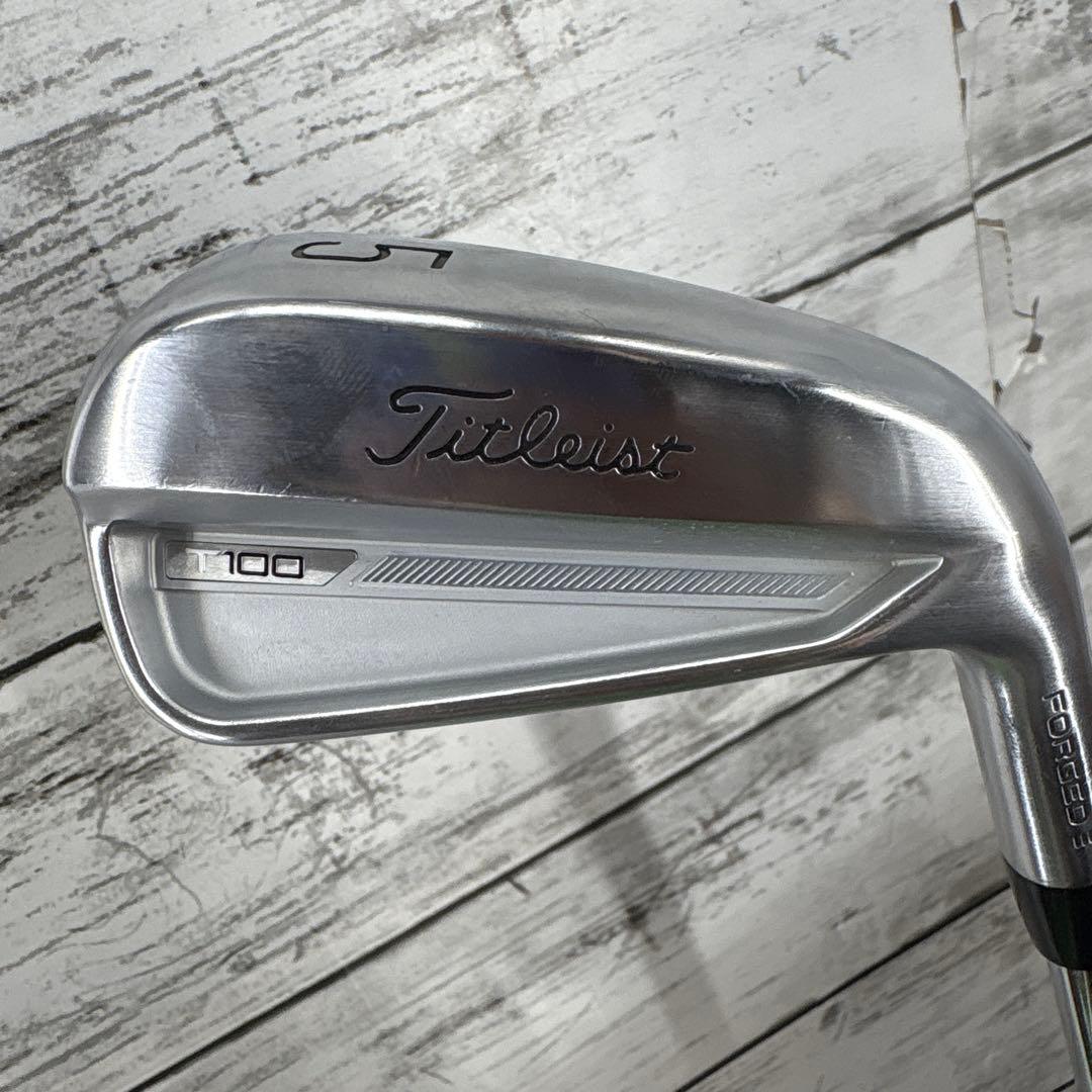 タイトリストT100 2023 5〜Pw AMT S200 TOUR WHITE