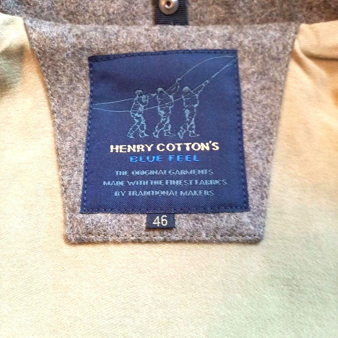 【BEKさま】ヘンリーコットンズ メンズ ステンカラーコート