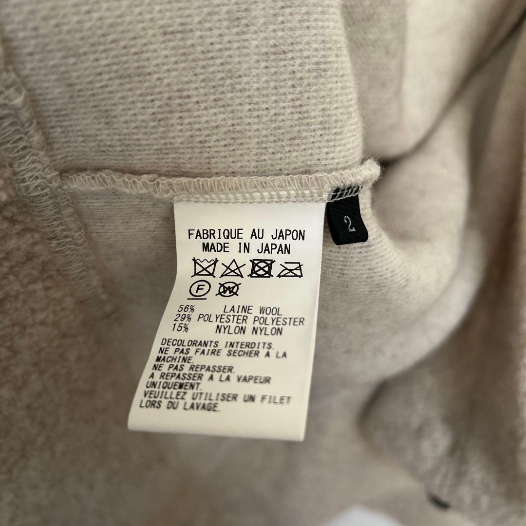 Y's ワイズ ヨウジヤマモト ボア ポンチョ フード