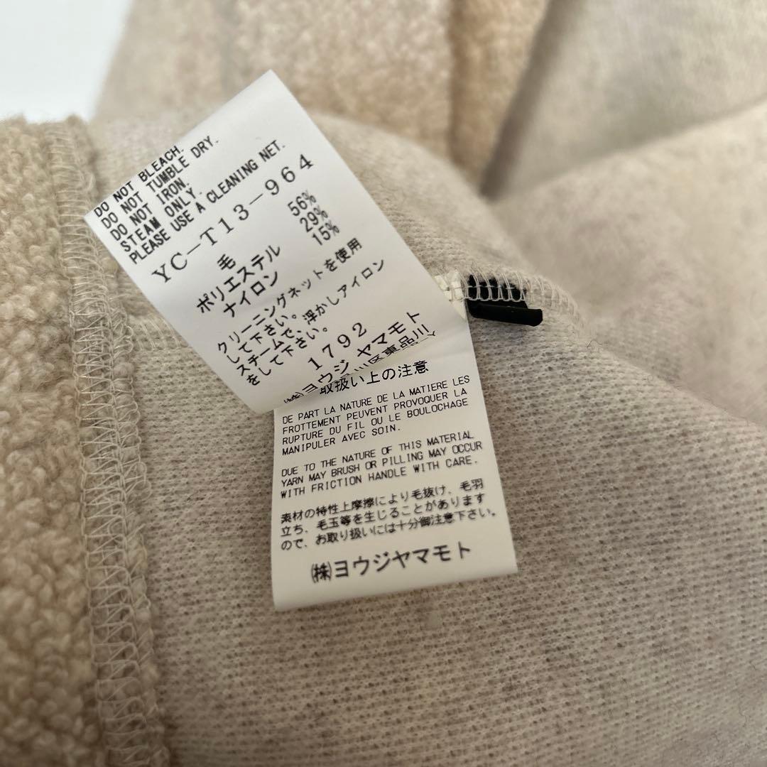 Y's ワイズ ヨウジヤマモト ボア ポンチョ フード