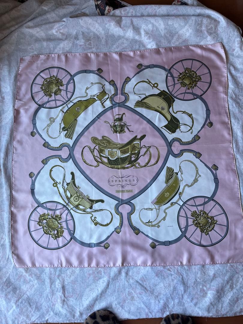 エルメス★ビンテージ★スカーフ90✖️90