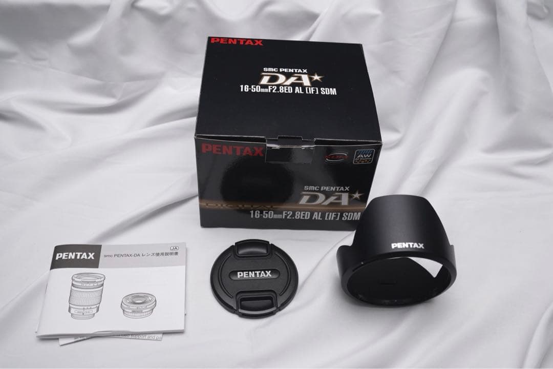 【外観極美品・箱付】PENTAX-DA★16-50f2.8 AF不良