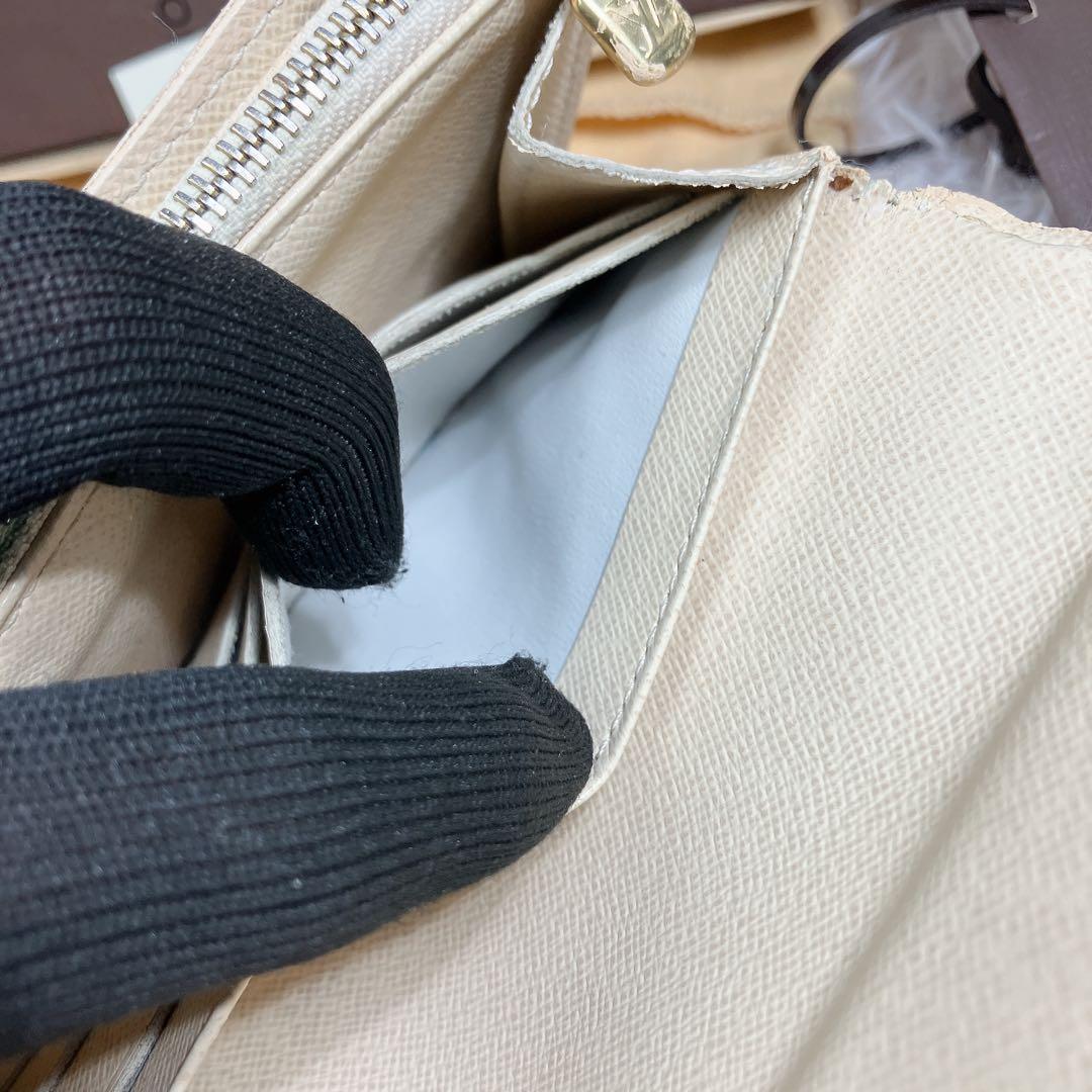 ルイヴィトン ダミエアズール ポルトフォイユ サラ レディース 長財布 付属品